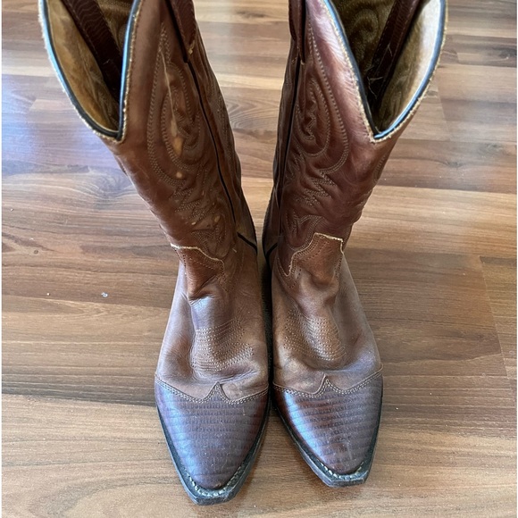 Genuine leather armadillo cowboy boots - Picture 2 of 9